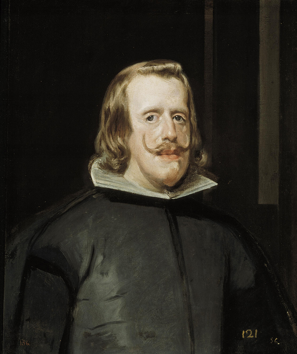Philip IV (1653–1655) in Detail Diego Velazquez